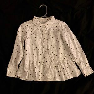 Toddler Girl Button Up